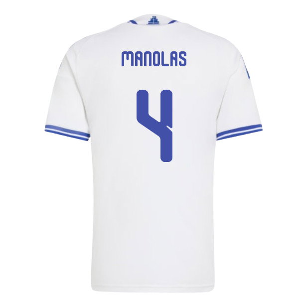 2026-2027 Greece Home Shirt (Manolas 4)-SoccerKits Hub | Buy Soccer Jerseys Online